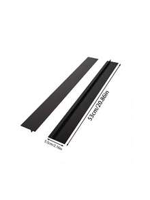 2pcs Adjustable T-Shaped Stove Sealing Strips, Durable Kitchen Stove Protector Strips - Heat Resistant, Scratch Resistant, Easy To Clean And Install, Oil & Dirt Proof Silicone Caulk Strips For Kitchen, Stove Tops, Small Appliances - Multicolor - View 2