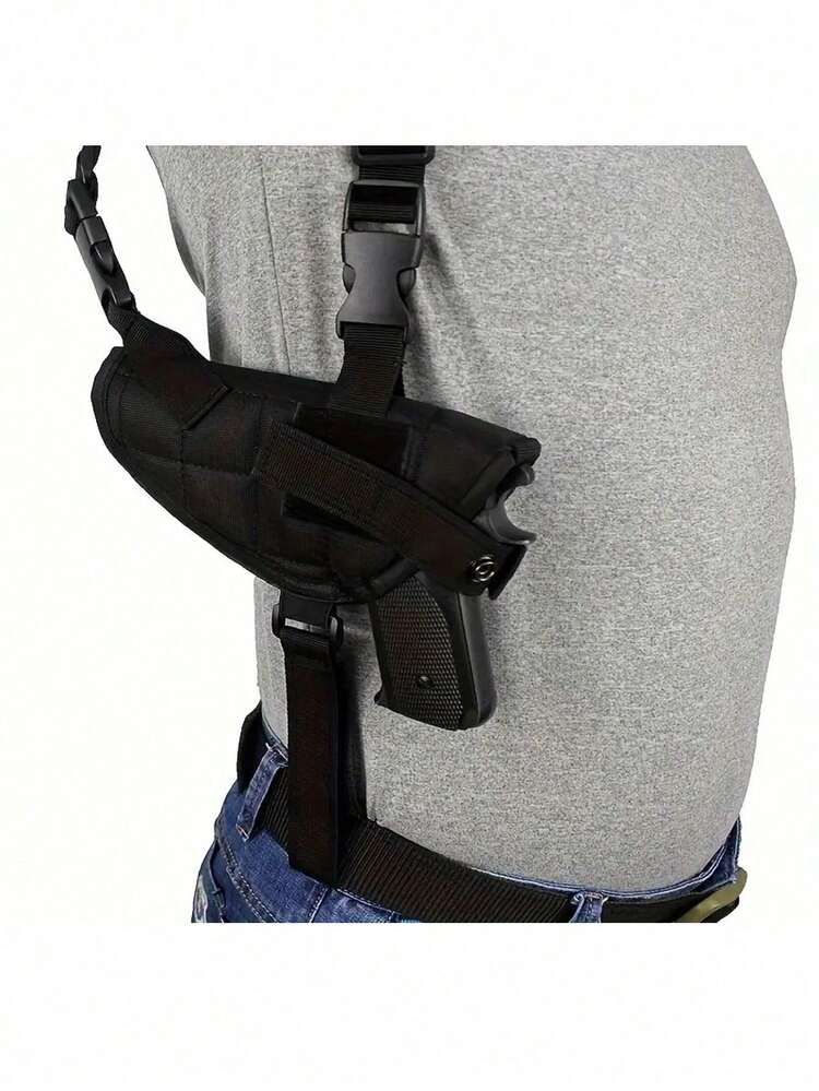 1-delat axelhölster för dold bärning - Justerbart pistolhölster för kompakta till stora pistoler med dubbelt magasinficka (vänster/höger) - Taktisk EDC-utrustning för skjutbana och utomhusbruk - Oumbärlig höstjakt, julklapp för vapenägare, Taktiskt, Måste-ha för skjutbana, Uppgradering till självförsvar - Multifärgad - Visa 6