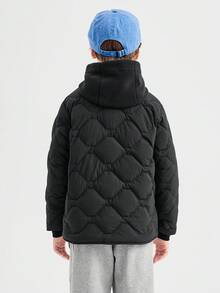 Balabala Tween Boys Lightweight Down Jacket Toddler Winter 2025 Shirt Style, Warm &