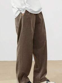 Men Pants - بني - مشاهدة 3