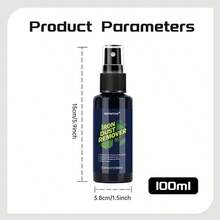 JB-XPCS Spray quitaóxido para llantas de coche, diseñado para eliminar el polvo metálico y las partículas de hierro de los aros de los frenos - Negro - Ver 14