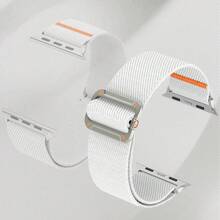 1 szt. nylonowy pasek Solo Loop kompatybilny z paskiem Ultra 3/2/1 49 mm 46 mm 45 mm 44 mm 42 mm 41 mm 40 mm 38 mm elastyczna regulowana opaska na nadgarstek do serii 11 10 SE 9 8 7 6 5 4 3 mężczyzn kobiet