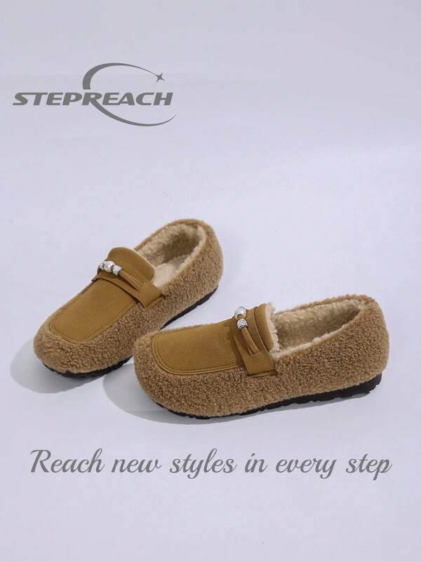 STEPREACH Botas de tobillo casuales, cómodas y transpirables para mujer, nuevas para otoño/invierno