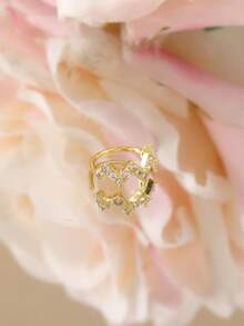 1pc Sexy Personalized Women's Pierced Nose Ring W-Shaped Nose Hoop Nose Stud Nose Jewelry, Party/Birthday Gift