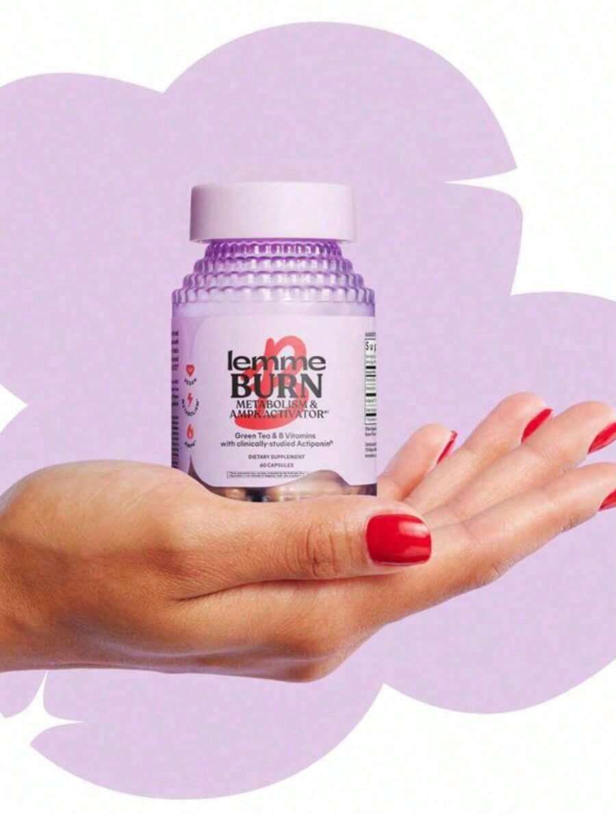 Selling Fast![Weight Loss Products]Lemme Burn AMPK Activator Fat Burner,Actiponin Gynostemma, Green Tea Extract,B6 & B12,Belly Fat Support & Metabolism Booster For Men & Women,Vegetarian, Gluten-Free,60 Capsules. Women's Health. - 1 件 - 查看 1