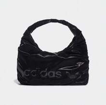 Adidas Clover Women's New Sports Casual Simple Shoulder Bag - Black - View 4