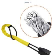 Seat Belt Lock Steering Wheel Lock Car Security Anti-Theft Device Yellow - Default - View 5