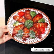 1500pcs Extra Large Plastic Wrap Covers - Stretchable & Reusable Elastic Food Covers For Bowls Elastic Plate Covers For Kitchen Food Saver Bag - Multicolor - View 6