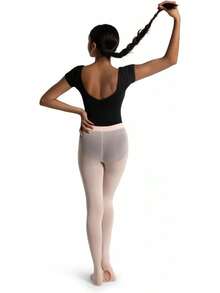 Medias de Talla Baja Semiopacas Rosa Ballet para Hombres Adultos - Caramelo - Ver 8