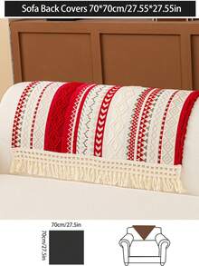 1pc All-Season Sofa Cushion Cover, Modern Minimalist Anti-Slip Sofa Seat Protector, Dust-Proof & Washable, Soft & Colorfast, Pet-Friendly, Fits Corner Sofa, Bedroom, Office, Living Room