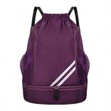 SEYATULLH Mochila de senderismo deportiva con bolsillo de cordón, bolsa de baloncesto, yoga y fitness de gran capacidad para exteriores