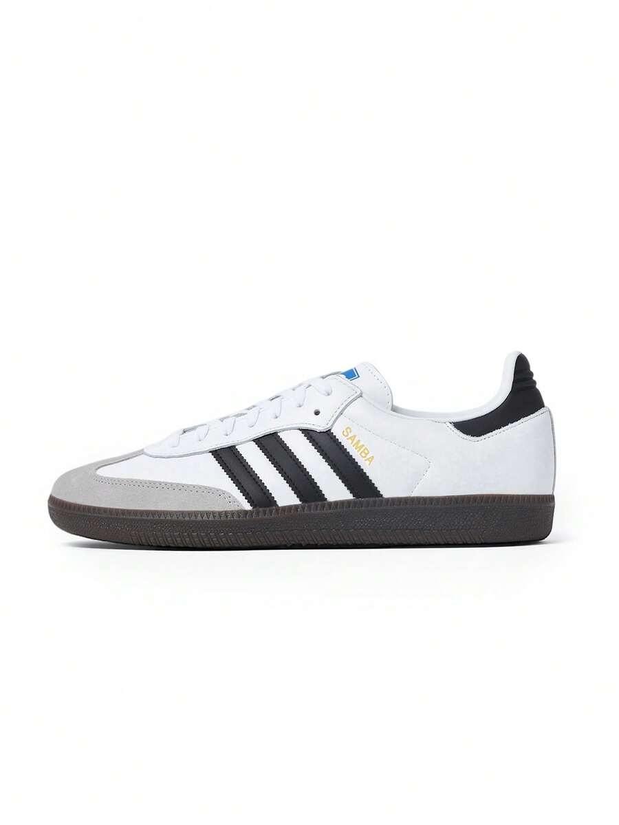 Adidas Samba OG 女鞋休闲运动鞋校园鞋运动鞋低帮鞋 IG9030 - 雲白/核心黑/膠 - 查看 1