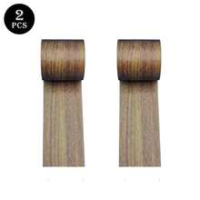 1 件装自粘木纹防霉防水胶带园林绿化家具地板修补仿真木纹高粘性金色驼色棕色巧克力色深棕色优雅黑色