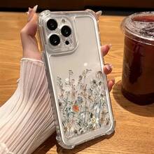Funda creativa para teléfono Funda de teléfono: Floral multicolor 7/8 Plus, funda suave anti-caída, simple y premium, compatible con iPhone 14 Pro Max, funda para teléfono Apple 13, pareja XS Max nueva 12 Pro anti-caída XR esmerilada 11 unisex 13 cobertura completa 15 PRO funda suave 15 cubierta protectora suave y a prueba de golpes para chicas y mujeres - 1 pieza - Ver 8