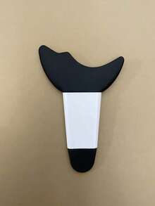 1 pezzo di nuovo accessorio per la pittura dell'eyeliner, barriera in silicone a forma di mezzaluna, accessorio multifunzione per la bellezza, trucco, economico, decorazione della stanza, toeletta, viaggio, camera da letto, accessori per il trucco