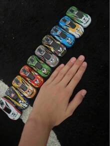 10pcs/20pcs/30pcs Metal Toy Car Series - Pull Back Friction Toy Cars - Metal Toy Cars - Metal Racing Cars - Ideal Gift For Kids - Birthday/Christmas Gift - Multicolor - View 8