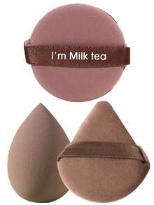 YISE 16-Piece Makeup Brush Set: Includes 13 Makeup Brushes, 1 Waterdrop-Shaped Powder Puff, 1 Round Cushion Powder Puff, And 1 Triangular Powder Puff – A Classic Set. Features Soft Synthetic Bristles That Are Skin-Friendly. Cruelty-Free (No Animal Testing). Perfect For Women And Girls, Ideal For Autumn And Winter, And Fits Y2K Fashion. An Excellent Beauty Tool For Birthday Gifts And Halloween Parties.​,Brush Set,Makeup Brush Kit,Make Up Brush Set,Make Up Set Complete,Makeup Brush Set,Complete Makeup Kit,Brush Kit,Brushes Makeup Set,Makeup Gift Set,Set