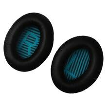 1Pair Earphone Ear Cover Sponge Cushion Foam Replacement For QuietComfort QC15 QC25 QC35 Headphones - 黑色 - 查看 11