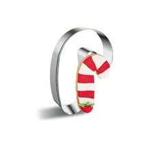 大型圣诞饼干模具套装，DIY 饼干模具形状 - 圣诞树、雪人、姜饼人、雪花、糖果