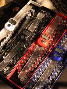 1件套念珠计数器套装 - 高端包装手链计数器，带计数器的念珠手链，计数器，电子手动按钮计数器，小巧便携戒指计数器 - 彩色 - 查看 7