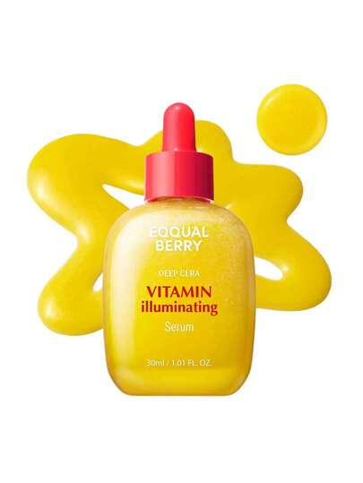 1Pc Bakuchiol Plumping Serum 30ml (1.01 Oz) | Retinol Alternative For Sensitive Skin | Minimizes Pores & Reduces Fine Lines | Infused With Ceramide | Boosts Skin Firmness & Elasticity | Niacinamide + Vitamin C Brightening Formula | Strengthens Skin Barrier & Hydrates | Dual-Effect Repair