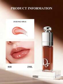 Dior Addict Lip Maximizer - 即时和持久丰盈效果 - 24 小时保湿 #038-玫瑰裸色 #012-玫瑰木色 #009-浓郁玫瑰木色 #018-浓郁旅行装 - 2ml/0.07oz. - #018-Intense Spice - 查看 4