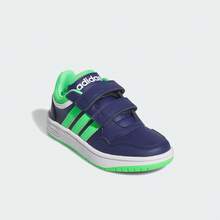Adidas Kids HOOPS 3.0 CF C Casual Sports Shoes IG6107 - Blue-green - View 4