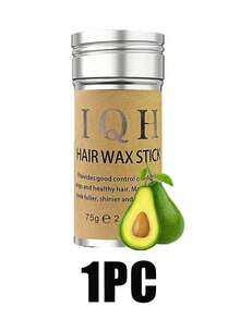 Set da 4 pezzi di pettini e cera per capelli, 1 pezzo di barretta di cera per capelli non unta per styling, pomata forte che rende i capelli ordinati e puliti, 1 pezzo di pennello per bordi per mantenere i bordi dei capelli lisci, 1 pezzo di pettine per acconciare i capelli lisci, controllo dei baby hair e domare le doppie punte