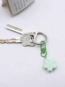 Portachiavi carino a forma di fiore, adatto per donne e ragazze, può essere utilizzato come decorazione per borse o zaini