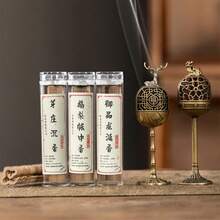 1个精美镂空金属香炉，带三脚架，饰有梅花、鹿、鹤、凤图案，适用于小型香云或小型宝塔香，优雅家居装饰，中东风格香炉，家用香氛扩散器，茶几摆件 - 彩色 - 查看 10