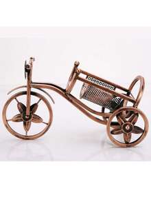 Vintage Tricycle Shaped Wine Rack, Creative Wine Holder, Home Decor Accessory