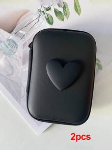 Cartoon Creative Anti-Fall Zipper Bag For Data Cables, Chargers, Earphone Wires And Other Electronic Accessories Storage Cable Organizer - Color - View 14