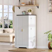 Storage Cabinets - White + MDF + European-3 - View 8