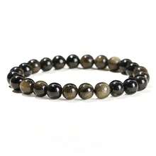 1pc 6/8/10mm Natural Stone Beaded Bracelet, Bohemian Style Tiger Eye/Amethyst/Agate Healing Stone Bracelet, Layerable Colorful Handmade Jewelry For Women - Multicolor - View 54