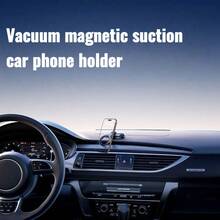 MagSafe Car Magnetic Phone Holder With Vacuum Suction, Innovative All-Metal Support Arm Unlikely To Break. Enlarged Vacuum Suction Magnetic Phone Holder With Foldable Telescopic Design. Dual-Sided Magnetic Phone Holder With Suction Cup, Multi-Functional Dual-Sided Magnetic Phone Holder Compatible With Apple And Android Phones. - Suction Cup Holder - View 2