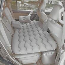 便携式充气汽车床垫，瞬间将后座变成舒适床铺，旅行露营必备 - 彩色 - 查看 13