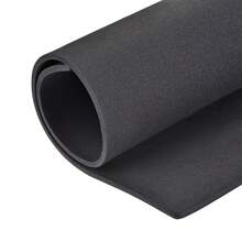 Rollos de láminas de espuma EVA para manualidades y proyectos DIY - Negro 13 x 19 pulgadas 5 mm - Ver 4