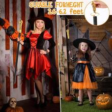 Gold Costume Walking Cane U2013 Elegant Prop Stick Dress Pimp Canes Halloween Staff Costume Accessories Adults And - 金色 - 查看 4