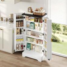 Storage Cabinets - White + MDF + European-3 - View 2