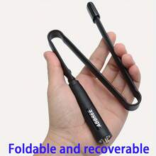 1pc Baofeng Tactical Foldable Antenna, 18.8 Inches/48CM, Portable SMA, No Battery Required, Outdoor Communication Equipment, Foldable Antenna, Durable Structure, Excellent Accessory For Outdoor Hunting