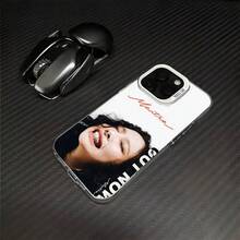 Funda de teléfono sexy Kpop BK J-j-Jennie compatible con  17 Air 16 15 14 13 12 11 Pro Max Plus, color a prueba de golpes, cubierta trasera plateada, compatible con funda de  17, funda de  17 Pro, funda de  17 Pro Max - z10 - Ver 9