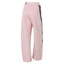 Adidas Women's Light Pink Banana Pants, SKN BANANA PN High Waist Knit Casual Trousers KB7602 - Pink - View 3