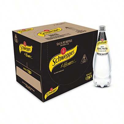Schweppes Diet Tonic Water 12 X 1.1L