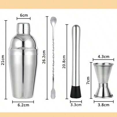 Juego de coctelera, hecha a mano, para té de limón, herramientas para preparar un batido vigoroso de la taza agitada a mano.