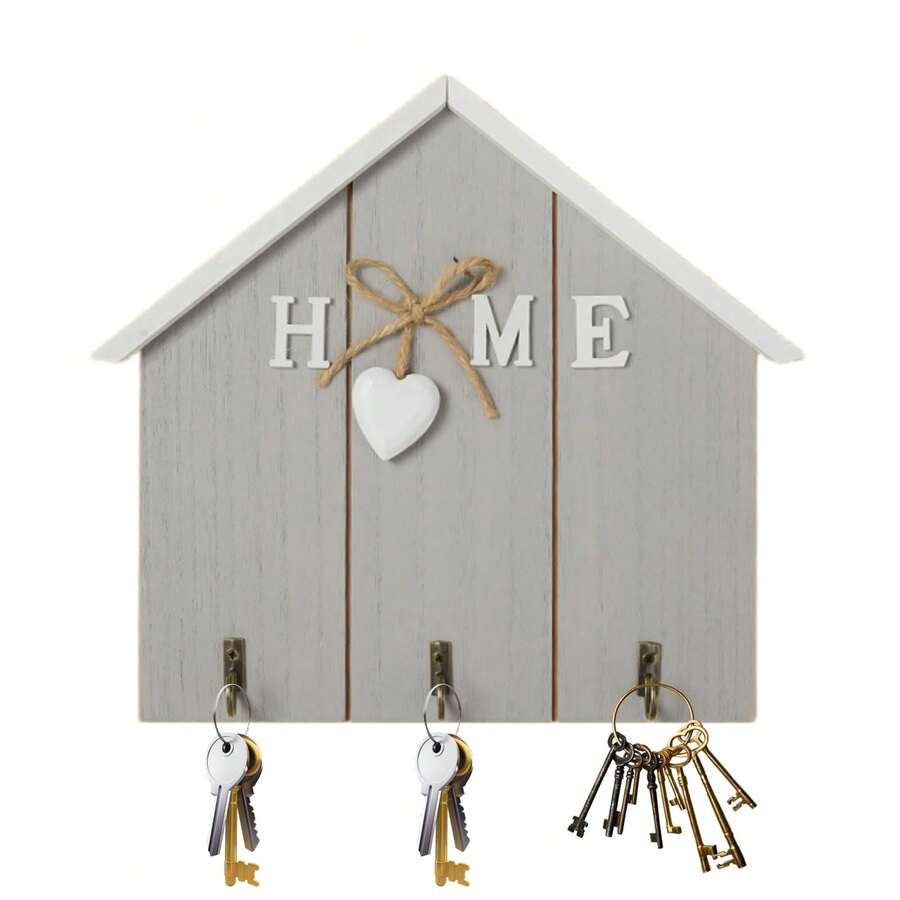 2 Massivholzhaken – geeignet für Garderobenhaken im Eingangsbereich und Schlüsselboxen an der Wand.