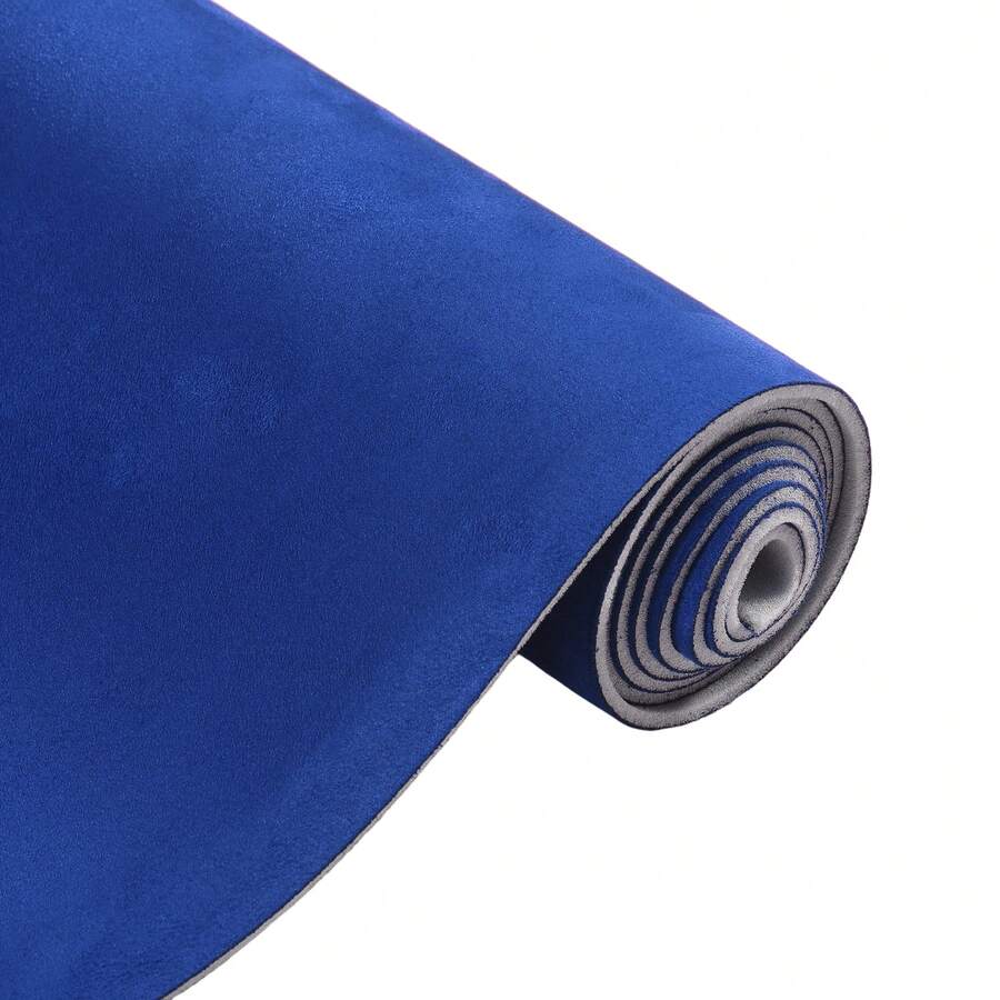Headliner Fabric Interior Trim DIY Roof Repair Replacement Suede Fabric 1 Pcs - Xanh lam-96" D * 57" R - Xem 1