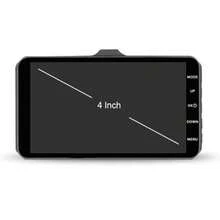 1080P Touch Screen Dual Dash Cam, Front And Rear Recording, Includes 32GB Storage Card, Car DVR With G-Sensor, 170° Wide Angle, 4" IPS Screen, 24-Hour Parking Monitor Mode, Supports Up To 64GB Storage Card
