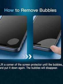 BOLLYMORE 3pcs Privacy Screen Protector, Compatible With IPhone 15/15 Plus/15 Pro/15 Pro Max, 14/14 Plus/14 Pro/14 Pro Max, 13 Mini/13/13 Pro/13 Pro Max, 12 Mini, 16/16 Pro/16 Plus/16 Pro Max, 17/17 Air/17 Pro/17 Pro Max, Made Of Tempered Glass, Anti-Scratch, Anti-Fingerprint, Anti-Drop, Anti-Peeping, Perfectly Fits Phone Cases - 2pcs Tempered Glass for Privacy Protection - View 5