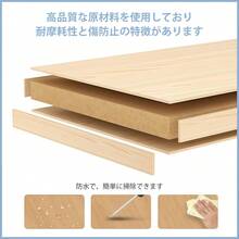 ゲーミングデスク パソコンデスク 長い幅80cm 配線整理ホール付き コンパクトデスク 机 組立簡単 おしゃれなゲーミングデスク パソコンデスク 簡単組み立て 作業・ゲーム・学習に最適 - ホワイト - チェックする 9
