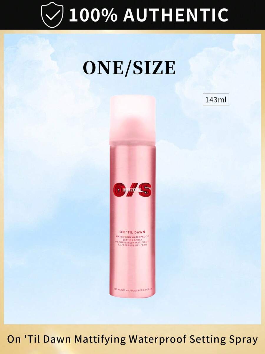 ONE/SIZE On 'Til Dawn Mattifying Waterproof Setting Spray - 粉色 - 查看 1